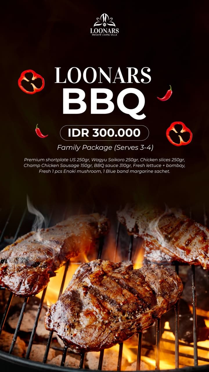 Loonars BBQ Family Package